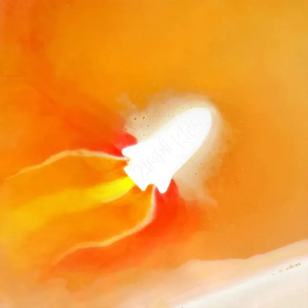 Glibbi Rocket: Raketenförmige Badebombe mit Flammfarben - Simba toys Bild 5