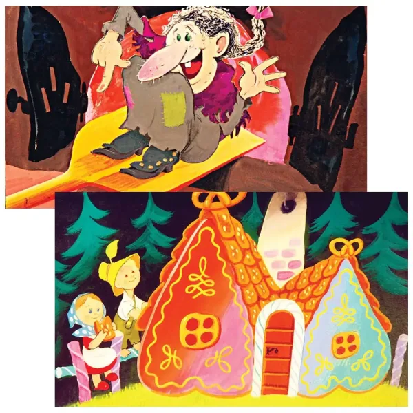 Grimm-Brüder: Hänsel und Gretel Diafilm Bild 2
