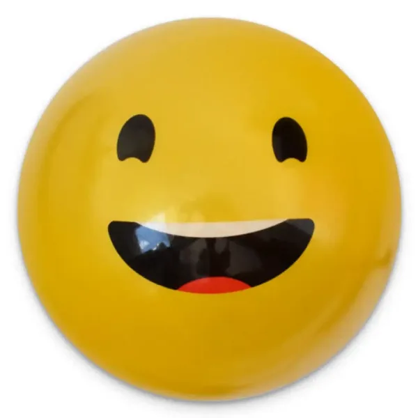 Gummiball mit Smiley-Muster in verschiedenen Varianten, 23 cm Bild 6