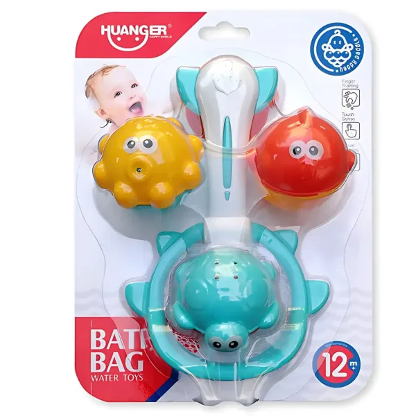 Happy World: Angelspiel mit Meerestieren Badespielzeug Bild 3