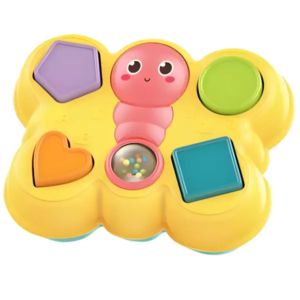 Happy World: Schmetterlings-Formenpuzzle-Spiel 19cm Bild 2