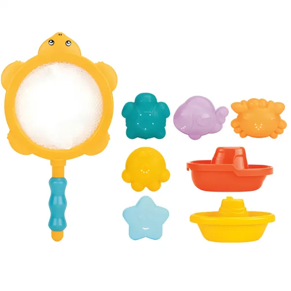 Happy World: Wasserwelt Angelnetz-Badespiel mit Meerestieren Bild 2