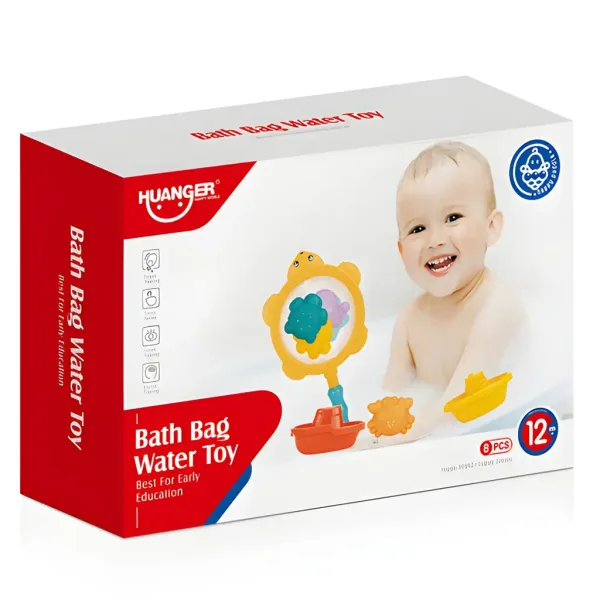 Happy World: Wasserwelt Angelnetz-Badespiel mit Meerestieren Bild 3
