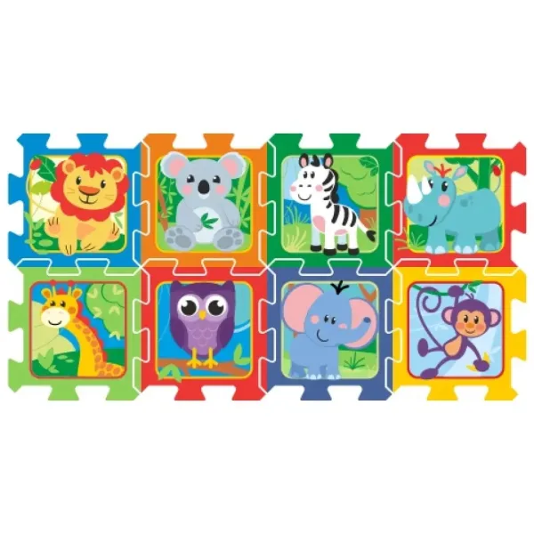 Happy Zoo - Fröhlicher Zoo Schaumstoff-Puzzle Bild 3