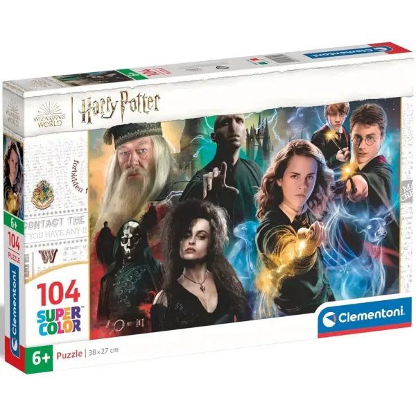 Harry Potter magisches Duell 104-teiliges Supercolor-Puzzle - Clementoni Bild 1
