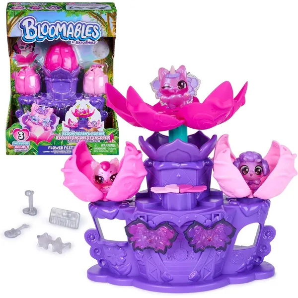 Hatchimals: Bloomables Blumenfestival Spielset - Spin Master Bild 2