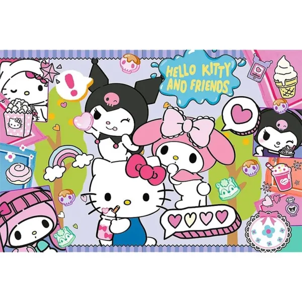 Hello Kitty und Freunde 300-teiliges Puzzle – Trefl Bild 2