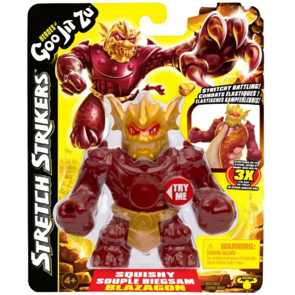 Heroes of Goo Jit Zu: Dehnbare Actionfigur der kämpfenden Kreaturen - Blazagon Bild 2