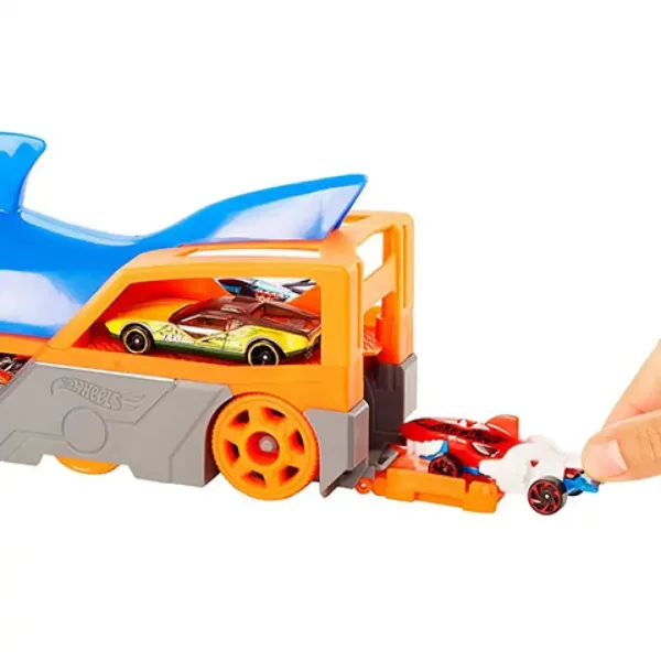 Hot Wheels: Auto-fressender Hai Spielset mit kleinem Auto - Mattel Bild 4