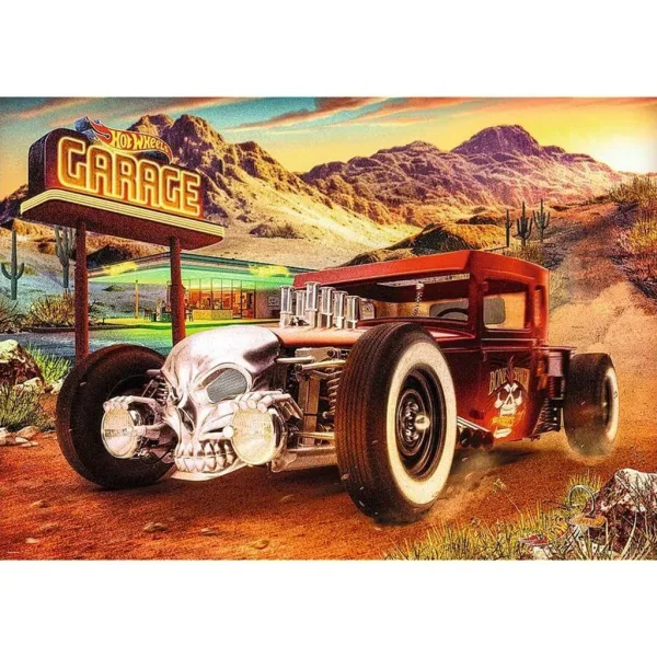 Hot Wheels: Bone Shaker 1000-teiliges Premium-Plus-Puzzle - Trefl Bild 2