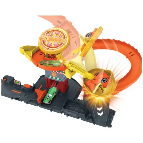 Hot Wheels City: Kobra-Angriff im Pizzaladen Spielset - Mattel Bild 3