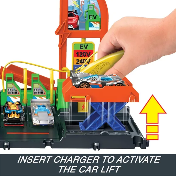 Hot Wheels: City Tankstelle Spielset mit 1 Auto - Mattel Bild 3
