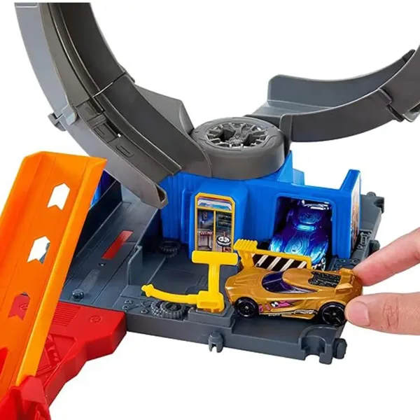 Hot Wheels: Fledermausschleifen-Rennstrecke - Mattel Bild 4