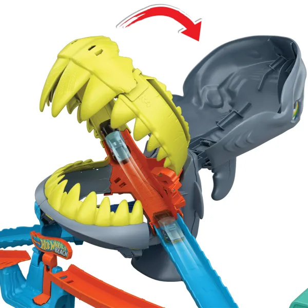 Hot Wheels: Haiangriff Rennbahn-Set mit Auto - Mattel Bild 4
