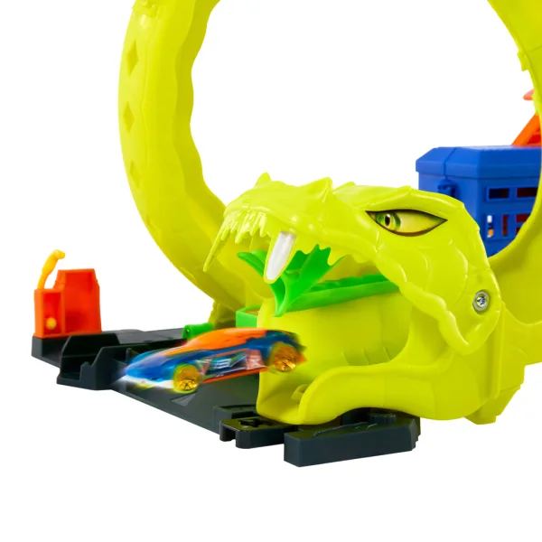 Hot Wheels: Schlangenangriff Spielset – Mattel Bild 2