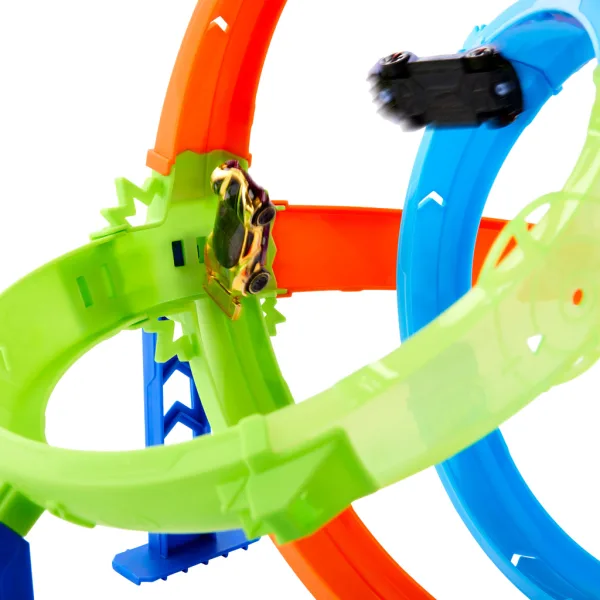 Hot Wheels: Stunt-Doppel-Loop-Bahnset - Mattel Bild 2