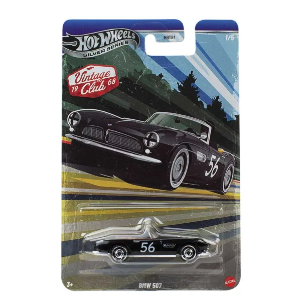 Hot Wheels: Vintage BMW 507 Modellauto 1:64 - Mattel Bild 1