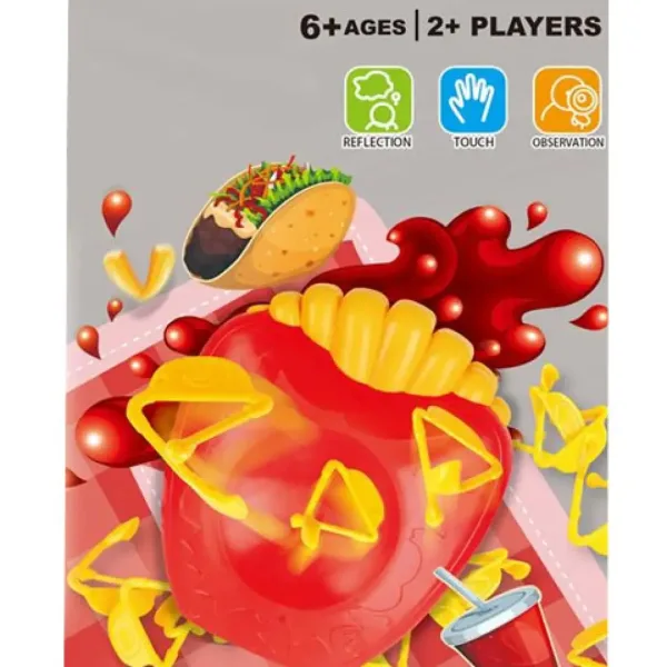Hüpfende Pommes Familienbrettspiel Bild 2