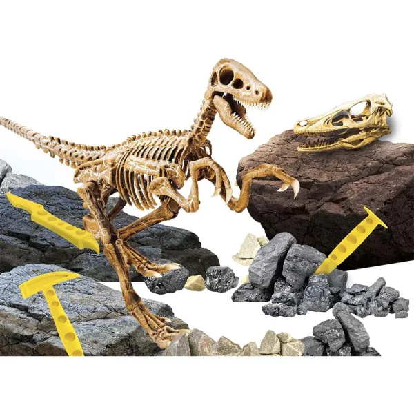 I'm Genius Velociraptor-Archäologie-Set – Lisciani Bild 3