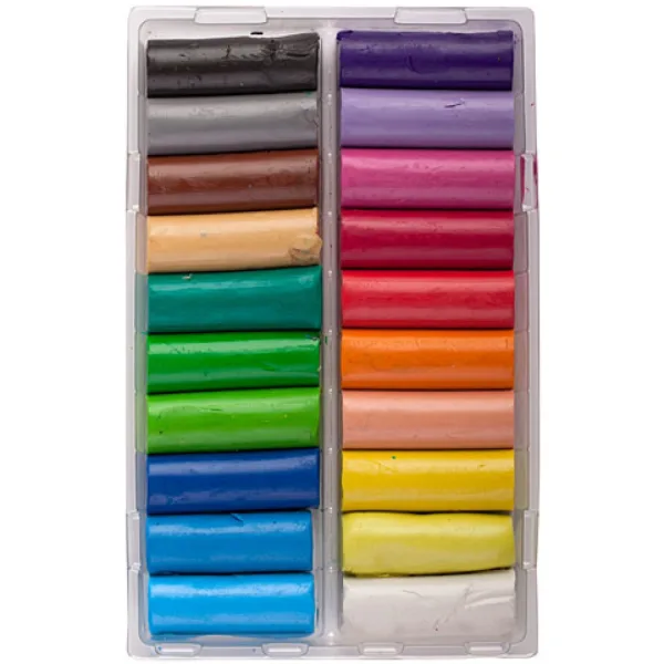 ICO: SÜNI bunte Knetmasse mit 20 Farben 400g Bild 2