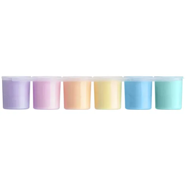 ICO: Süni Tiegel-Tempera in Pastellfarben, 6 × 25 ml Bild 2