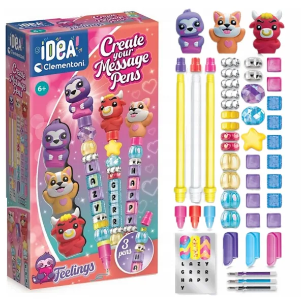 Idea! Gefühle Nachrichten-Schreibstifte-Set - Clementoni Bild 2