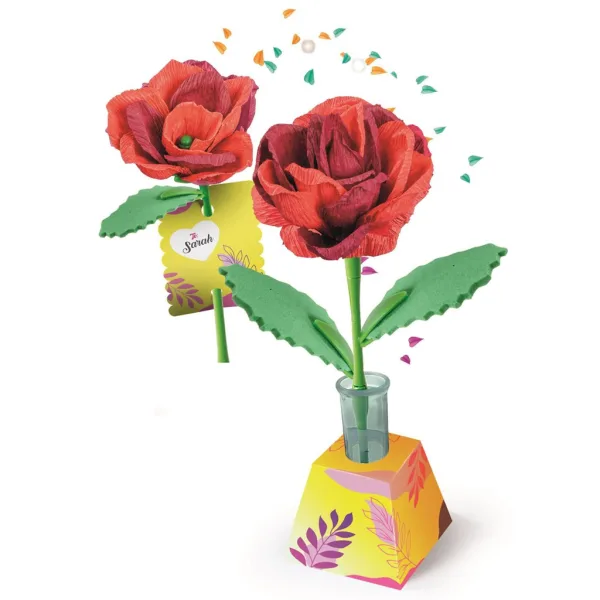 Idea! Mini-Rosen-Blumenbastelset - Clementoni Bild 2