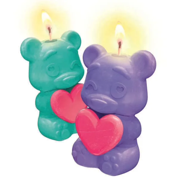 Idea! Teddybär-Kerzen-Bastelset - Clementoni Bild 2