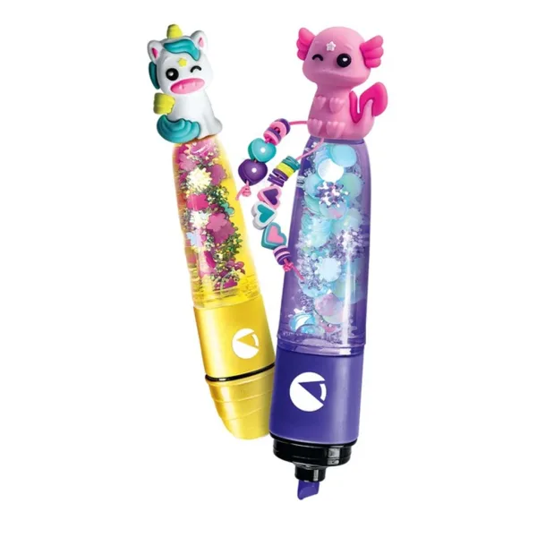 Idee! Modische Tiere Mini-Textmarker-Herstellungsset – Clementoni Bild 2