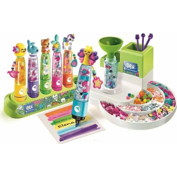 Idee! Textmarker-Herstellungsstudio-Set – Clementoni Bild 2