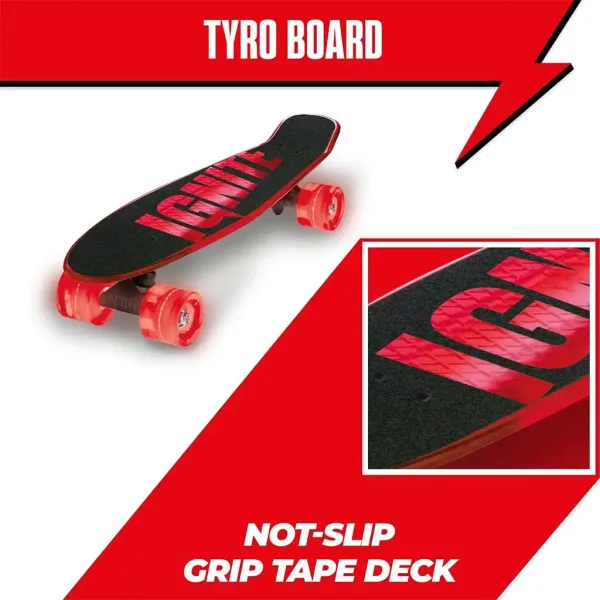 Ignite rot-schwarzes Skateboard - Mondo Toys Bild 4