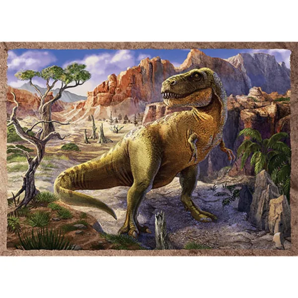 Interessante Dinosaurier 4-in-1 Puzzle - Trefl Bild 5