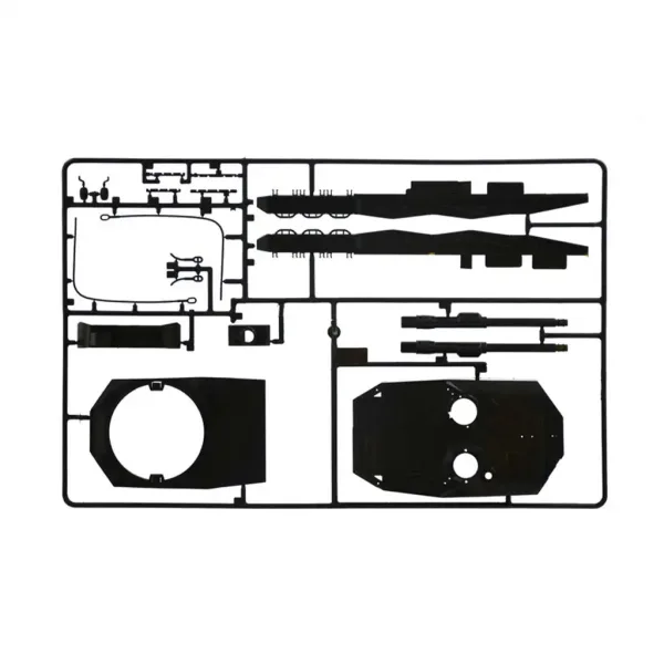 Italeri 1/35 Leopard 2A4 Panzer Modellbausatz Bild 6