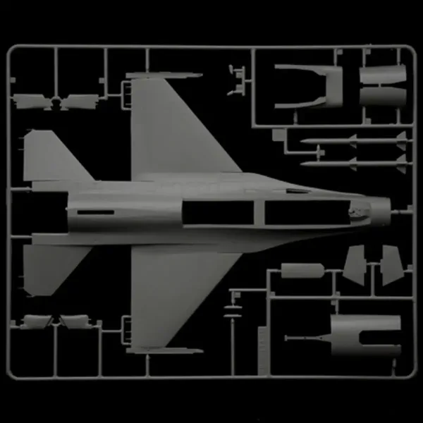 Italeri 1/48 F-16C Fighting Falcon Jagdflugzeugmodell Bild 4