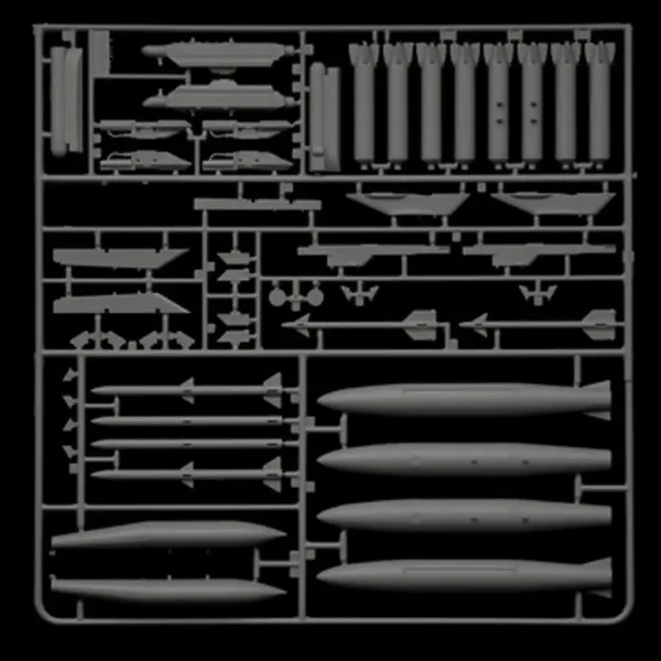 Italeri 1/48 F-16C Fighting Falcon Jagdflugzeugmodell Bild 6