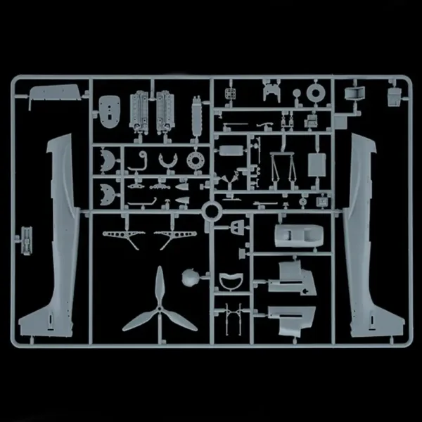 Italeri 1/48 Ju 87 B-2/R-2 Picchiatello Flugzeugmodellbausatz Bild 4