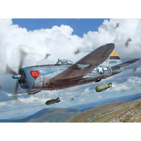 Italeri 1/48 P-47D Thunderbolt Flugzeugmodellbausatz Bild 9