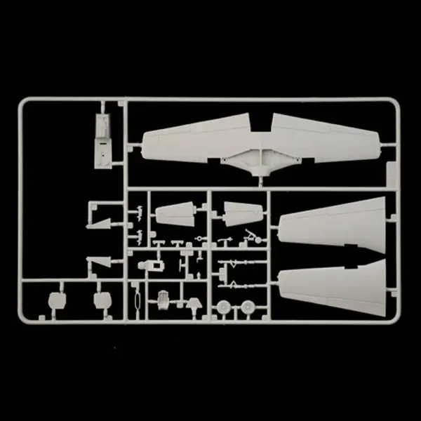 Italeri 1/72 P-51A Mustang Jagdflugzeugmodell Bild 4