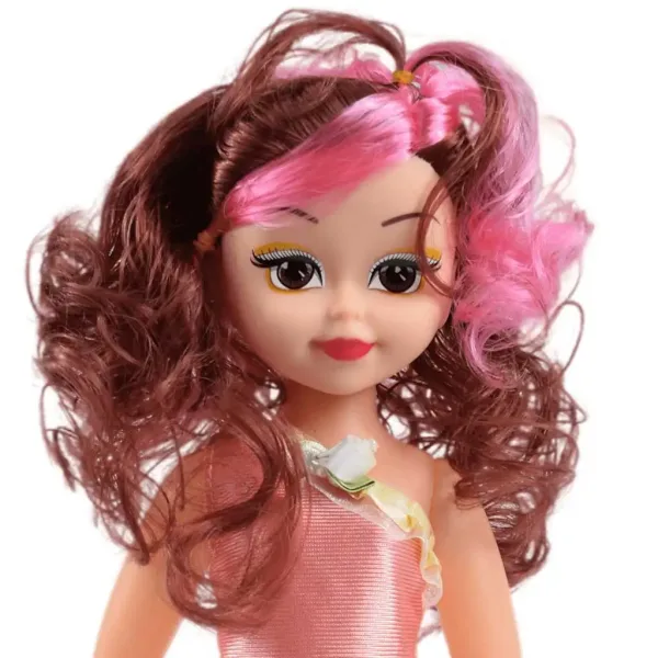 Jenny: Trendige Modepuppe mit blonden oder braunen Haaren, Soundeffekten, 46 cm, in zwei Varianten, 1 Stück Bild 2