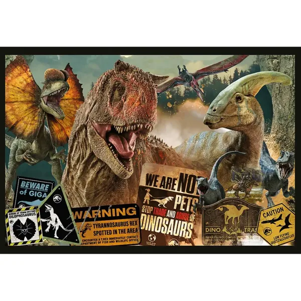 Jurassic World 2x200-teilige Puzzle - Trefl Bild 2