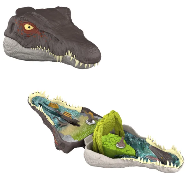 Jurassic World: Wiedergeburt Micro Adventures Spinosaurus Mini-Spielset - Mattel Bild 3