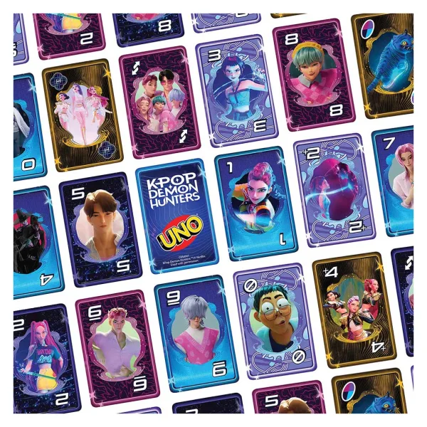 K-POP Dämonenjäger UNO-Kartenspiel - Mattel Bild 5