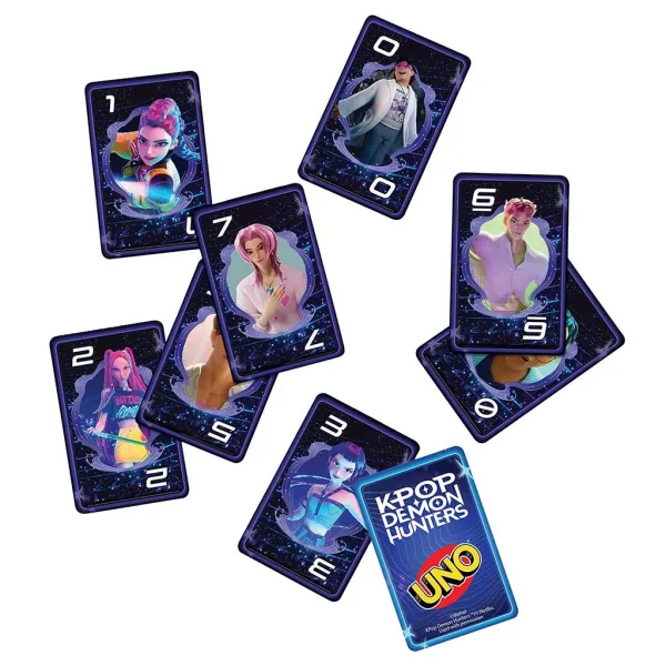 K-POP Dämonenjäger UNO-Kartenspiel - Mattel Bild 6