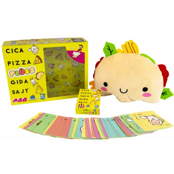 Katze, Pizza, Plüsch, Zicklein, Käse Brettspiel Bild 2