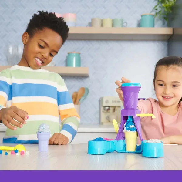 Kinetic Sand: Eiscreme-Set mit Sandknete 396 g - Spin Master Bild 3