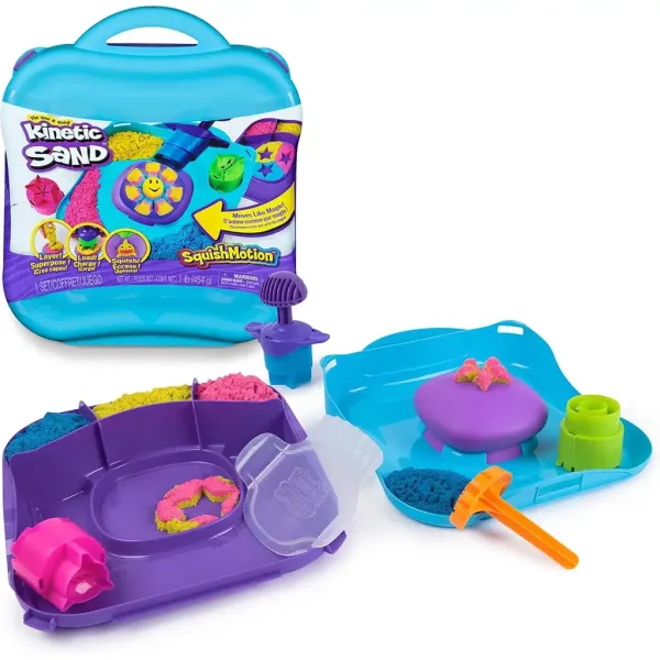 Kinetic Sand: SquishMotion Sandknete 454g - Spin Master Bild 2
