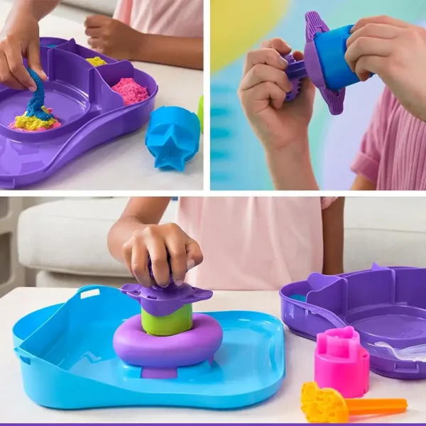 Kinetic Sand: SquishMotion Sandknete 454g - Spin Master Bild 3