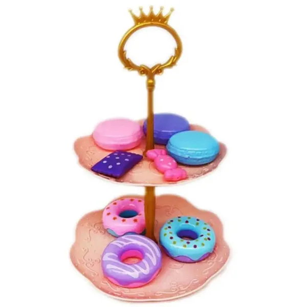 Kuchenteller mit Donuts Spielset Bild 2