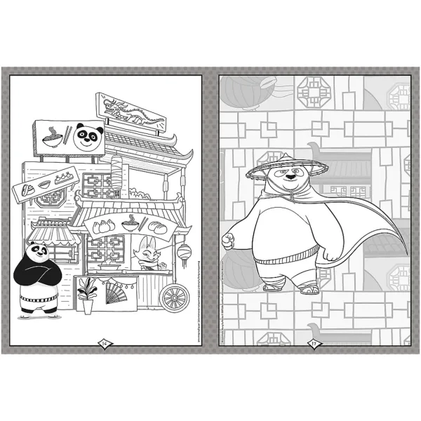 Kung Fu Panda Malbuch - Trefl Bild 3