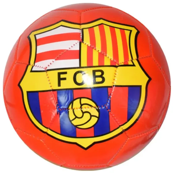 Kunstleder-Fußball mit buntem Kreuzmuster, 23 cm Bild 6